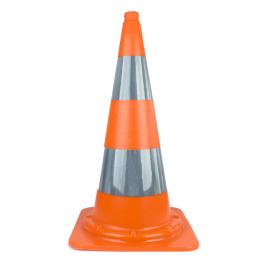 Cône de signalisation monobloc 75cm Prismatique 3.1Kg